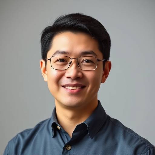 Portrait of David Chen, Digital Marketing Manager at Aurora Creative.