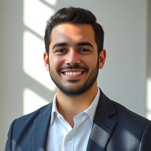 Portrait of Samuel Rios, Co-Founder and Technical Director of Aurora Creative.