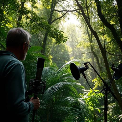 Scene from a documentary on environmental conservation showcasing our voice-over project.